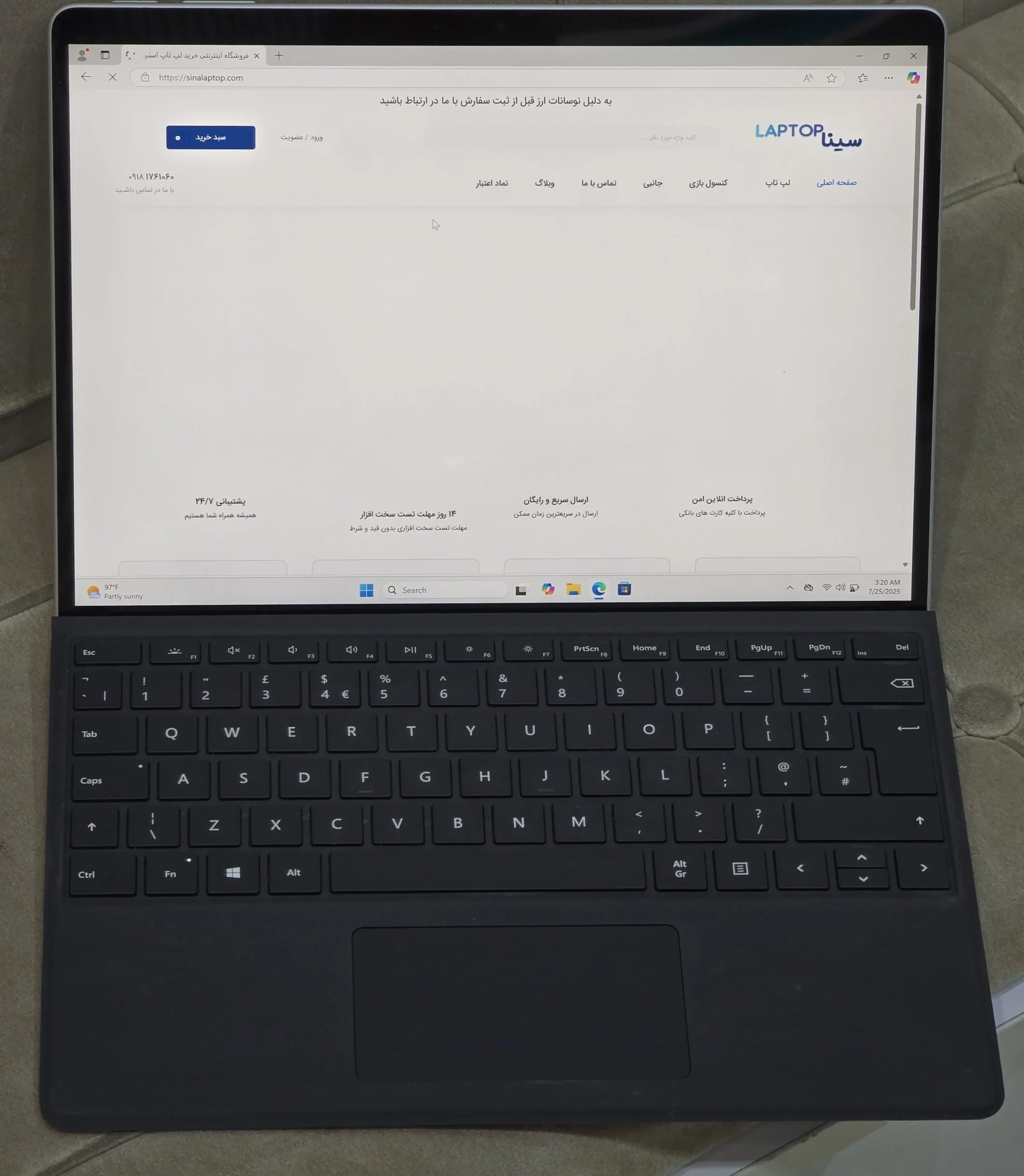 سرفیس پرو ۸ -  Surface Pro ۸ i7 /16/512 - Thumbnail 1