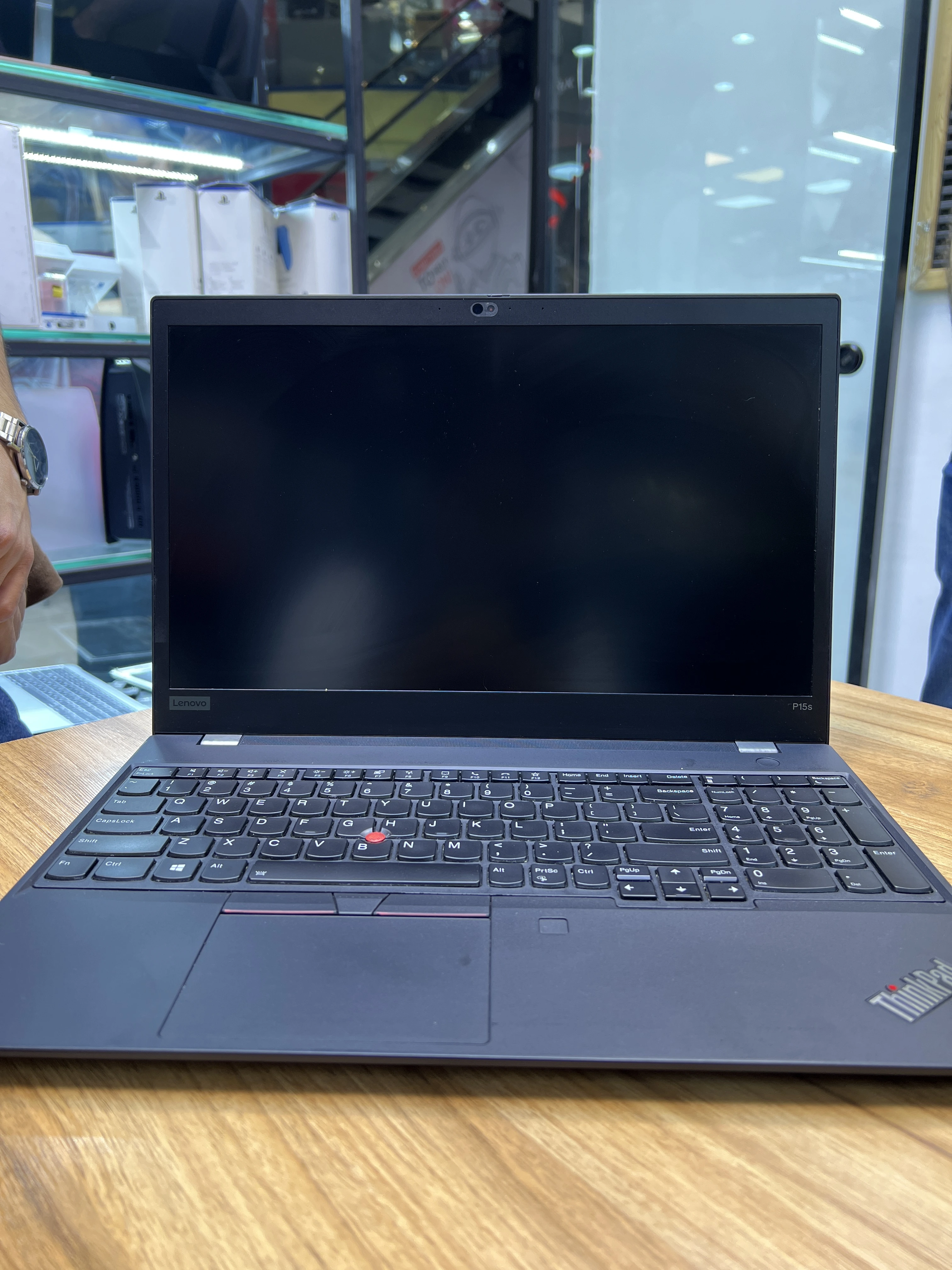 لنوو پی۱۵ اس دست دوم ۱۵.۶ اینچی Lenovo P15s (P15s) Core i۷_1۰ -۱۶GB-256GB- مشکی - Thumbnail 4